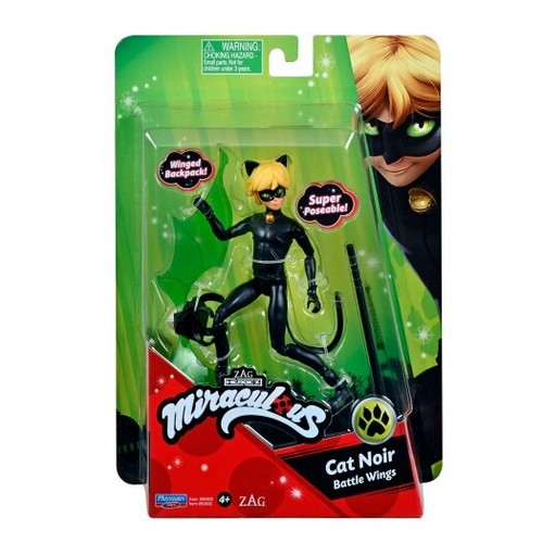 Miraculous Boy doll Lady Bug and Super Cat S2 - Super Cat (13 cm) - Bild 3 von 5