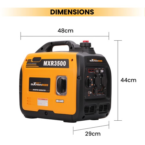 Generatore Di Corrente Inverter 3,3kw 230v 12v Porte 4 Tempi for Campeggio - Imagen 6 de 12
