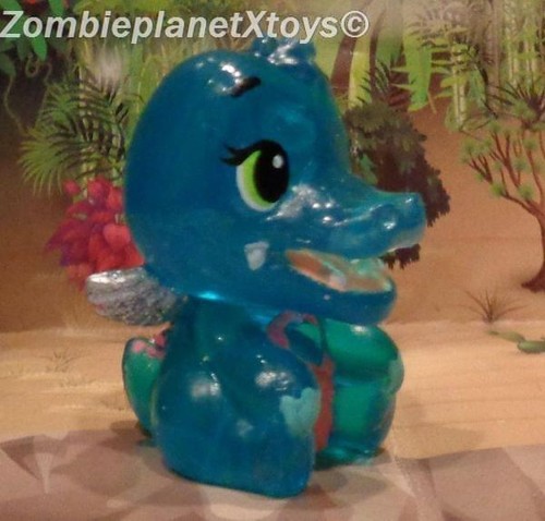 FIGURA COLEGIBLES HATCHIMALS TEMPORADA 4 COCODRILO AZUL Lindo - Imagen 2 de 2