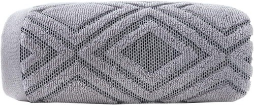 Diamond Pattern Cotton Absorbent Soft Decorative Towel for Bathroom Hand Towels - Bild 43 von 55