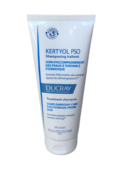 Ducray Kertyol PSO Shampoo for psoriasis prone skin 200ml 6.8Fl.Oz