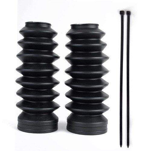 2X Shock Absorbers Cover Gaiters Front Fork Boot Tube For Honda Rebel CMX300 500 - Picture 4 of 9