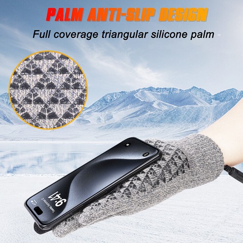 Guantes Eléctricos Calefacción Pantalla Táctil Exterior Camping Invierno Calentador de Manos - Imagen 9 de 21