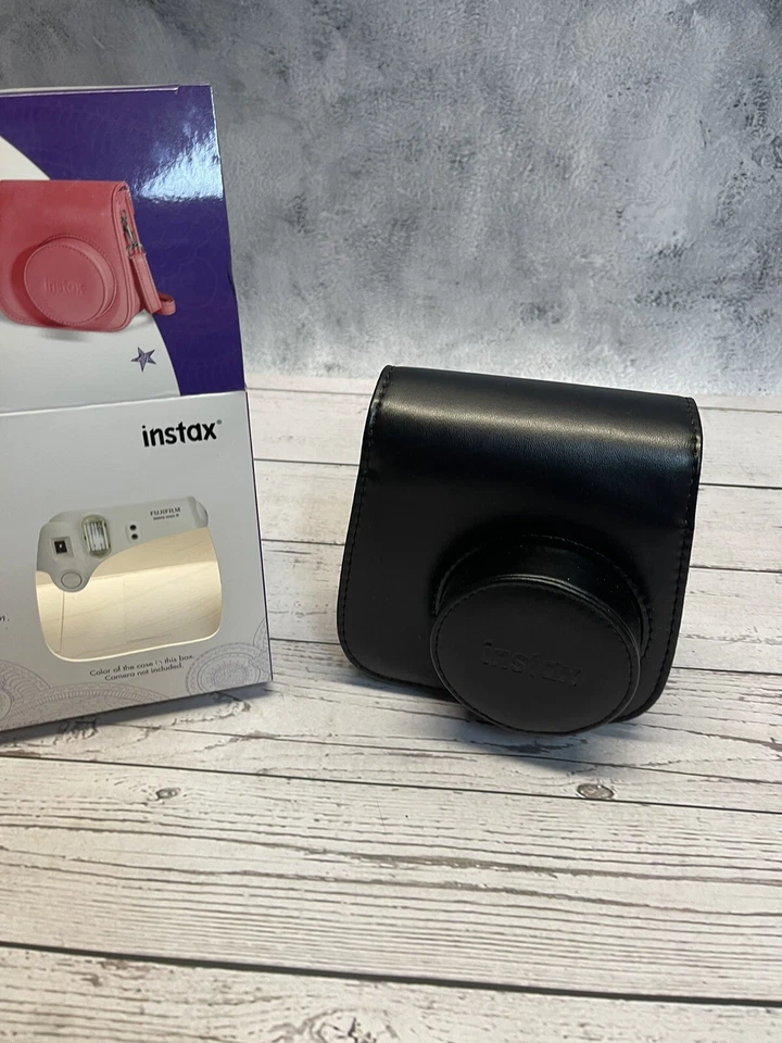 Estuche FUJIFILM Instax Mini 8 Groovy Negro Nuevo En Caja Foto 3 de 3