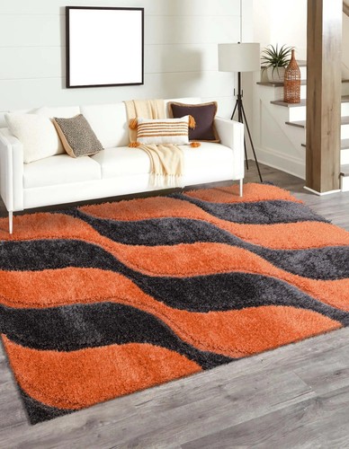 Large Shaggy Area Rugs Living Room Bedroom Soft Carpet Floor Mats Made In TURKEY - Picture 11 of 39