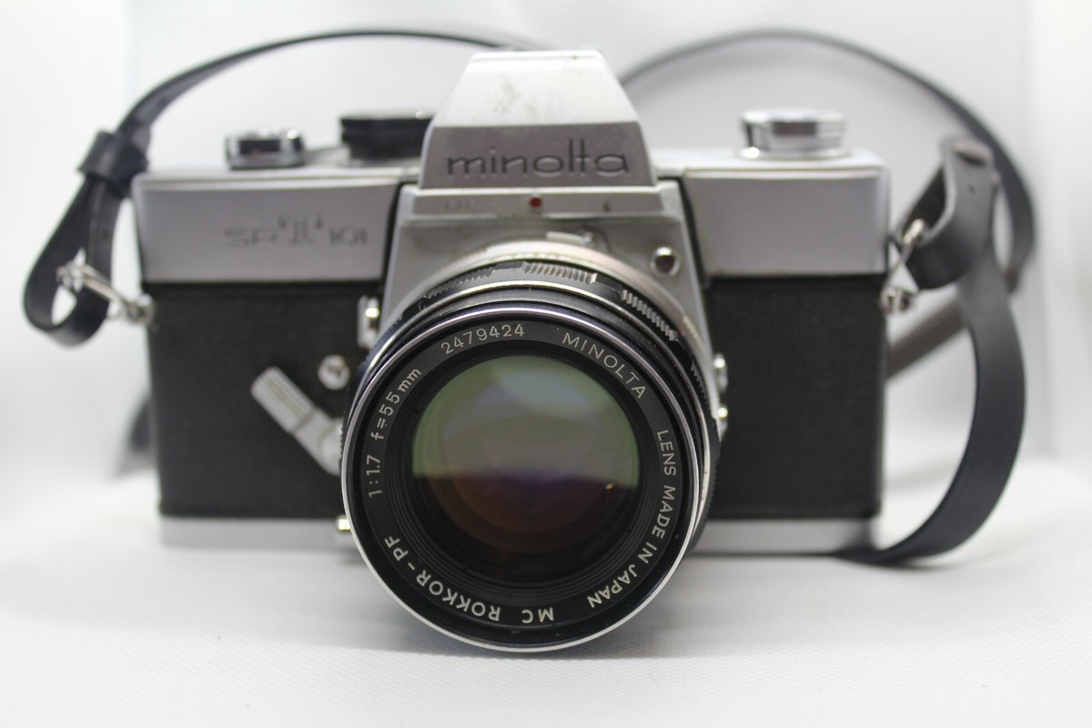 ★minolta srt101★MINOLTA f1.7★完動品＊美品＊初期保証 ✨世界中で愛された名機 📸 Minolta SRT101 & 55mmF1.7✨(SV