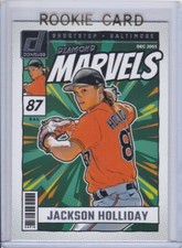 JACKSON HOLLIDAY ROOKIE CARD 2024 Donruss DIAMOND MARVELS $$ RC Baltimore Oriole
