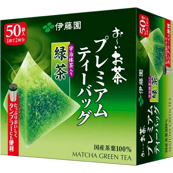 Authentic Japanese Green Tea Collection: 3 Traditional Flavors 150 Bags Itoen - Image 2 of 4