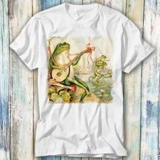 Frog Star Playing Banjo Guitar Music T Shirt Meme Gift Top Tee 1408