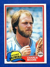 1981 TOPPS #237 CHARLIE MOORE EX+