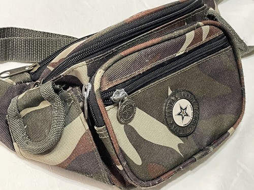 🥾JanPak Camo Fanny Pack Multi Zip Waist Bag Hip Travel Hiking Hunting - Bild 3 von 7