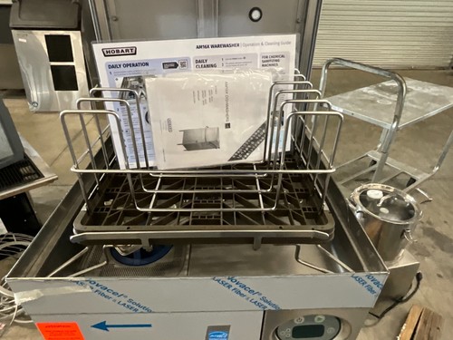 Hobart AM16T-BASX High Temperature Elect Dishwasher w/ Booster Heater 3 Phase - Picture 8 of 13