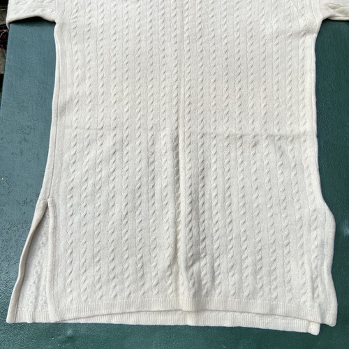 Maglione tunica Jean Muir anni 80 maglia cavo donna medio geelong lana di agnello vintage - Foto 9 di 17