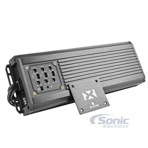 NVX MVPA6 900W 6-Channel Marine Compact Amplifier w/ Free NVX 8 Gauge Amp Kit - Picture 6 of 11
