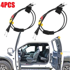 2Pair Rear Door Upper Side Door Latch Release Cable for Ford 97-04 F150 F250