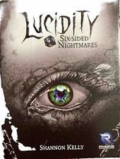 Lucidity Six-Sided Nightmares board game, Renegade Studios, Complete/Unused