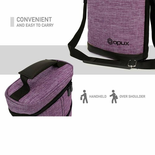 Wine Carrier Bag Insulated 2 3 4 6 Bottle Cooler Protection Carrying Tote Travel - Picture 59 of 152