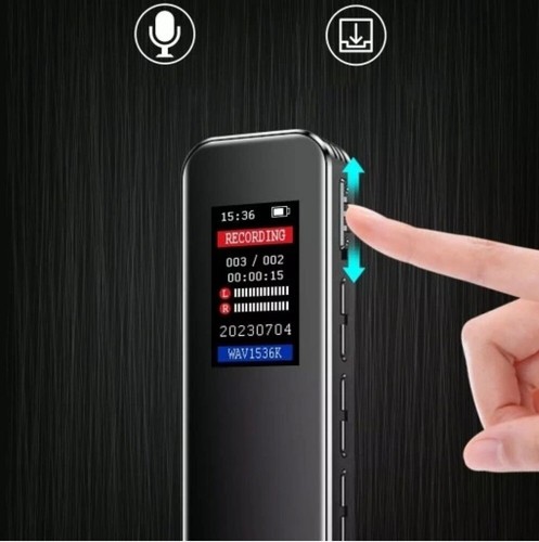64 GB Digital Diktiergerät Tragbar Aufnahmegerät MP3 Audio Sound Voice Recorder - Bild 5 von 13