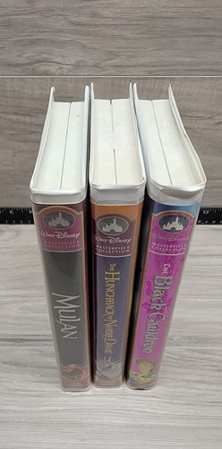VINTAGE DISNEY VHS lot of 3 RARE!!! Great condition, Clamshell, inserts!!! - Picture 9 of 12