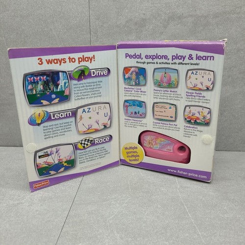 Fisher Price Smart Cycle Barbie Fairytopia 2007 RARE New Sealed Worn Box - Picture 3 of 10