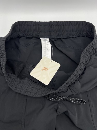 NWT Fabletics "The One Jogger" Sweatpant Black Workout Pants Women's Size XS - Picture 4 of 5