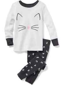 NWT Old Navy Kitty Cat Sleep Set Pajama Set PJ 100% cotton NEW Girls 3T 4T 5T NWT Old Navy Kitty Cat Sleep Set Pajama Set PJ 100% cotton NEW Girls 3T 4T 5T