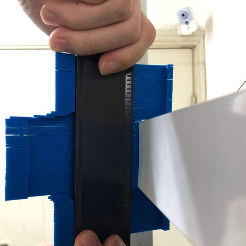 Tiling Tiles Edge Contour Duplicator Shape Gauge Laminate Template Cop Profile - Picture 7 of 9
