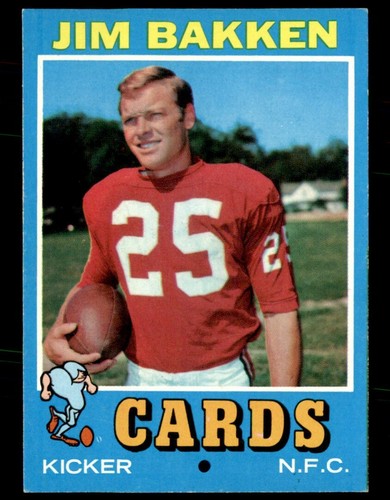 1971 Topps #214 Jim Bakken EX-MT+ - Picture 1 of 2