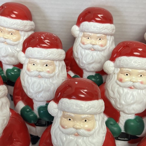 10" Weihnachten Weihnachtsmann Weg Licht Topper Blasform Allgemein Schaumstoff 12er Set - Bild 4 von 24