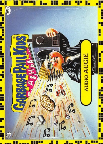 GARBAGE PAIL KIDS 2011 FLASHBACK SERIES 2 PICK-A-CARD YELLOW BASE STICKERS TOPPS - Picture 140 of 321