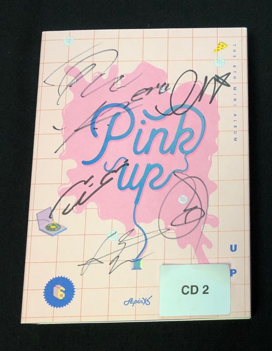 Apink SUNDAY MONDAY 直筆サイン入り CD 最新な Apink SUNDAY チョロン直筆サイン&メッセージ入り MONDAY