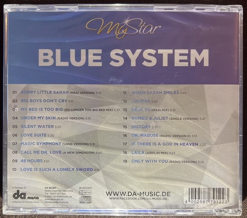 CD - My Star 2.0 - BLUE SYSTEM - Folge 75 - Bild 2 von 2