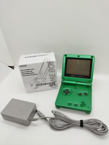 Gameboy Advance SP AGS-001 Rayquaza Pokémon Reshell Carcasa Personalizada y Batería Nueva - Imagen 5 de 22