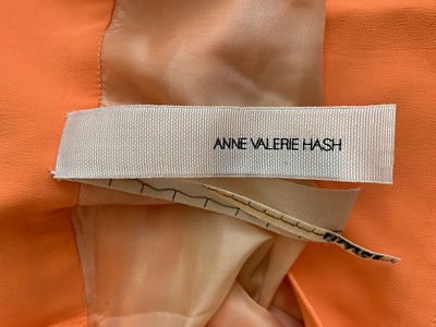 Jupe Crayon En Soie Anne Valérie Hash - Avec Volants - Taille S - Occasion Très Bon État