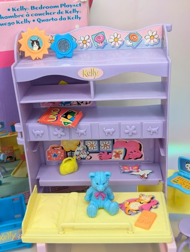 Barbie All Around Home Sister Kelly Juego de Dormitorio 2001 con Caja Incompleta - Imagen 5 de 10