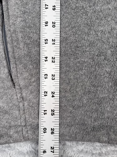 Columbia Jacket Womens Large Gray Full Zip Mock Neck Polyester Fleece Hike Camp - Picture 11 of 20