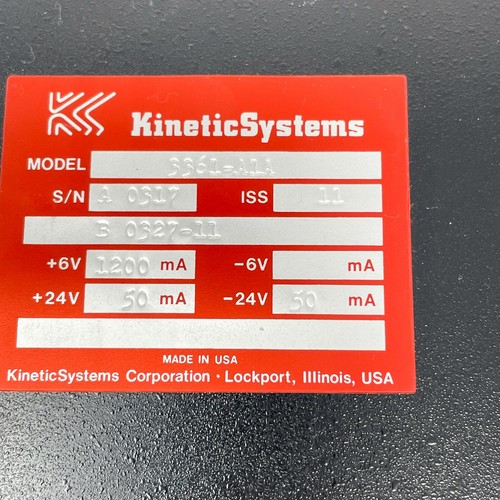 Kinetic Systems Corp 3361-A1A Schrittmotor Controller CAMAC Modul Made in USA - Bild 6 von 12