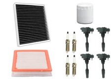 Ignition Coil & Air Cabin Filter Spark Plugs Fits Buick Envision 2017-2020 2.5L