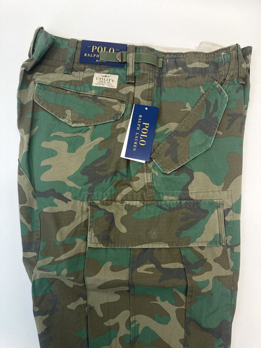 36X30 Polo Ralph Lauren Men’s Slim Fit Camo Ripstop Cargo Utility Pants - Picture 4 of 10