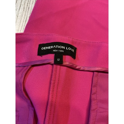 Generation Love Donna PACCHETTO Dario Catena Top L Bianco/Leah Pantalone Crepe 12 Magenta - Foto 13 di 16