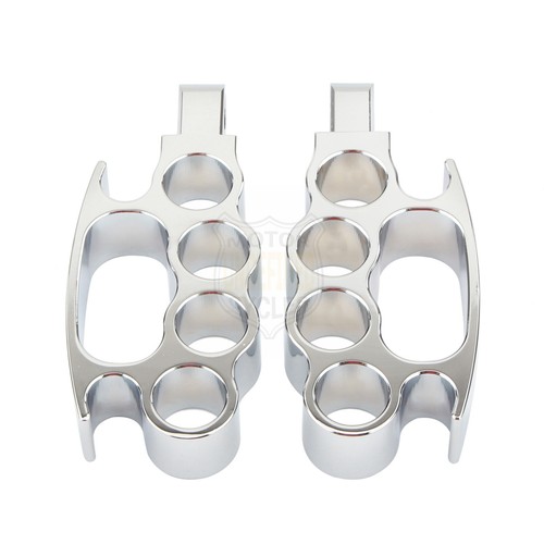 Foot Pegs Straight Control Floorboard For Harley Road Glide Softail Sportster XL - Bild 8 von 15