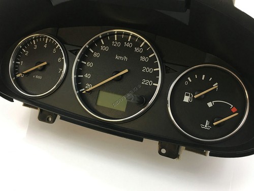 Per Ford Escort 1999-2002 Anelli Alluminio Strumenti Strumentazione 3 pezzi - Imagen 8 de 9