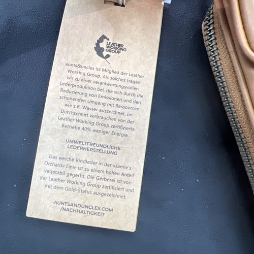 aunts & uncles Leder Handytasche Jamie's Orchard Cloudberry Cognac Neu 79€ Cross - Bild 6 von 7