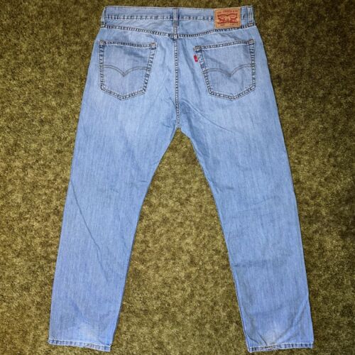 Levi’s 505 Jeans Men's Size 36x32 Regular Fit Straight Leg Denim 100% Cotton - Picture 10 of 11