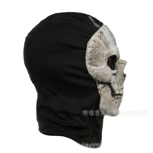 Skeleton Ghost Mask Call of Duty Warzone 2 Game Mask Halloween Party Prom Props - Picture 5 of 5