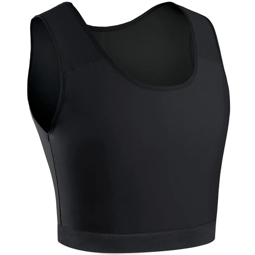 Breathable Half Chest Binder For Transgender FTM Trans Tomboy Compression Bra
