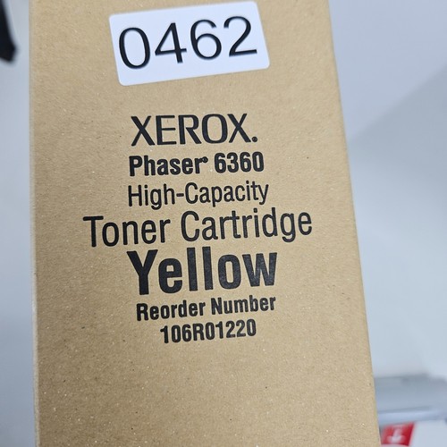 2 tóner amarillo XEROX Phaser 6360 106R01220 de alto rendimiento, rendimiento de 12000 páginas, lote de - Imagen 11 de 13