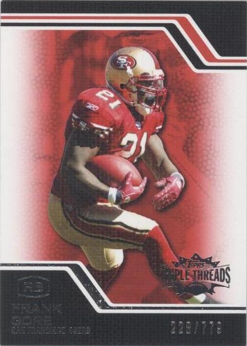 2008 Topps Triple Threads Frank Gore #37 - 1 of 2