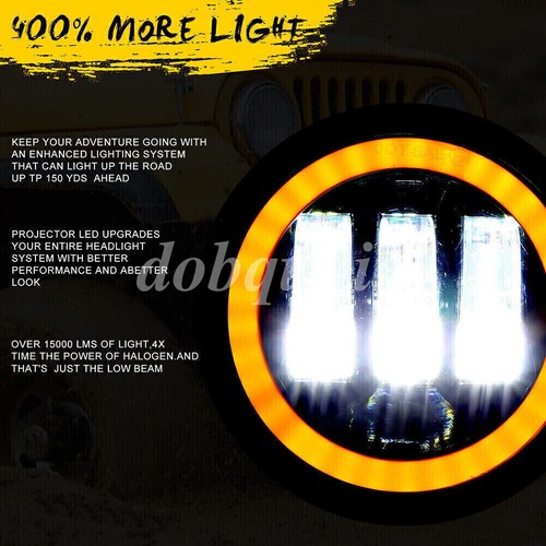 Pair Bumper LED Halo Fog Lights for 2005 2006 2007 2008 2009 2010 Chrysler 300 - Picture 11 of 15