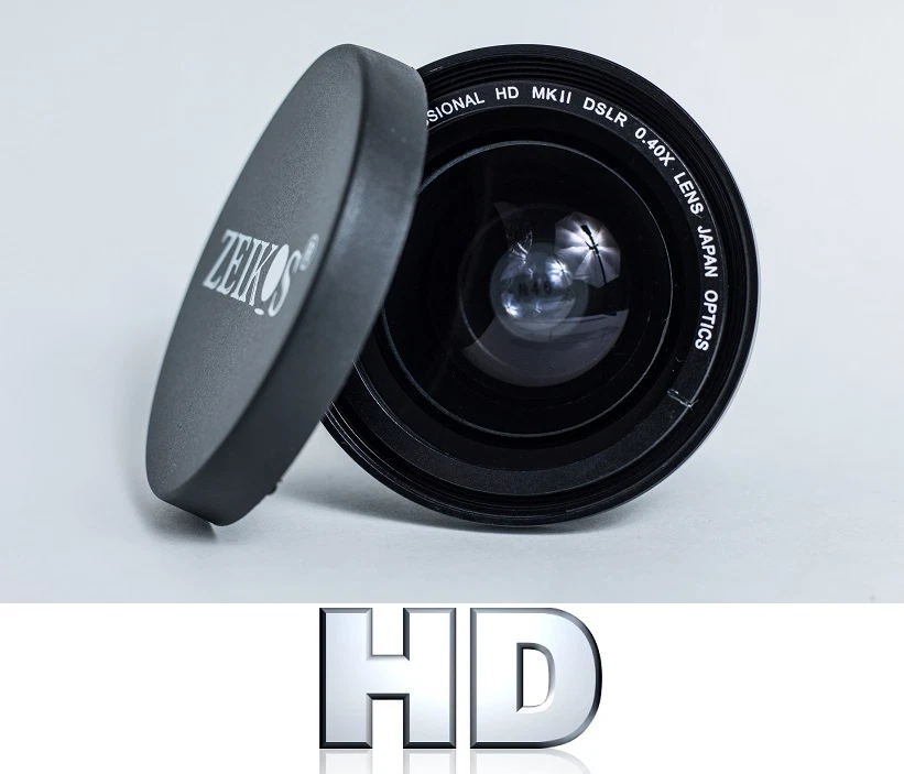 New Super Wide HD Fisheye Lens for Canon Vixia HF M52 - Image 3 of 4